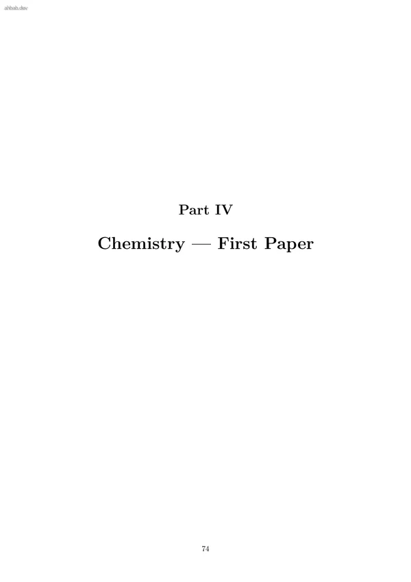 HSC Chemistry 1 Initial Notes, first page preview