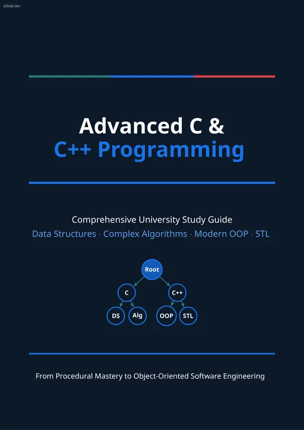 Advanced C and C Programming, first page preview