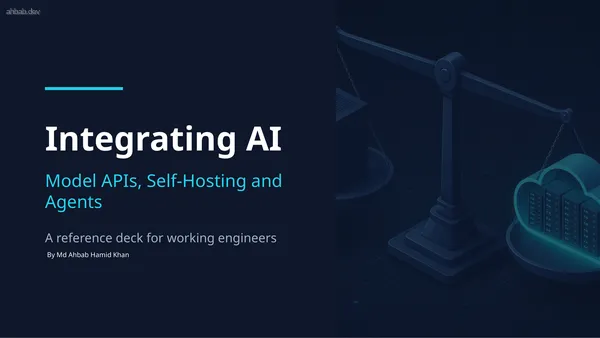 5 — AI Integration, Model Serving & Agentic Systems, first page preview
